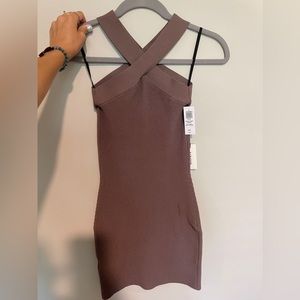 Aritzia cross strap dress